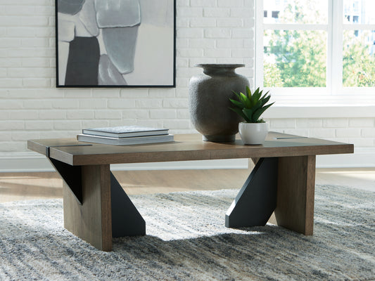 Auburndale Furniture Outlet - Ashley Furniture - Kandinew Coffee Table - Rectangular Cocktail Table - T554-1
