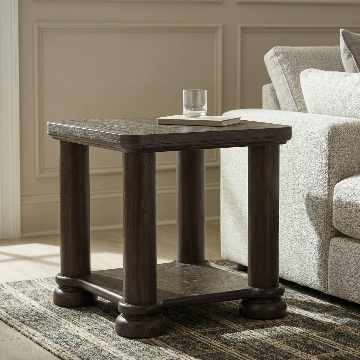 Auburndale Furniture Outlet - Ashley Furniture - Bannette End Table - Square End Table - T605-2