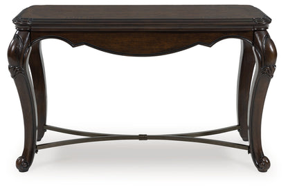 Auburndale Furniture Outlet - Ashley Furniture - Maylee Sofa Table - Sofa Table / Dark Brown - T617-4