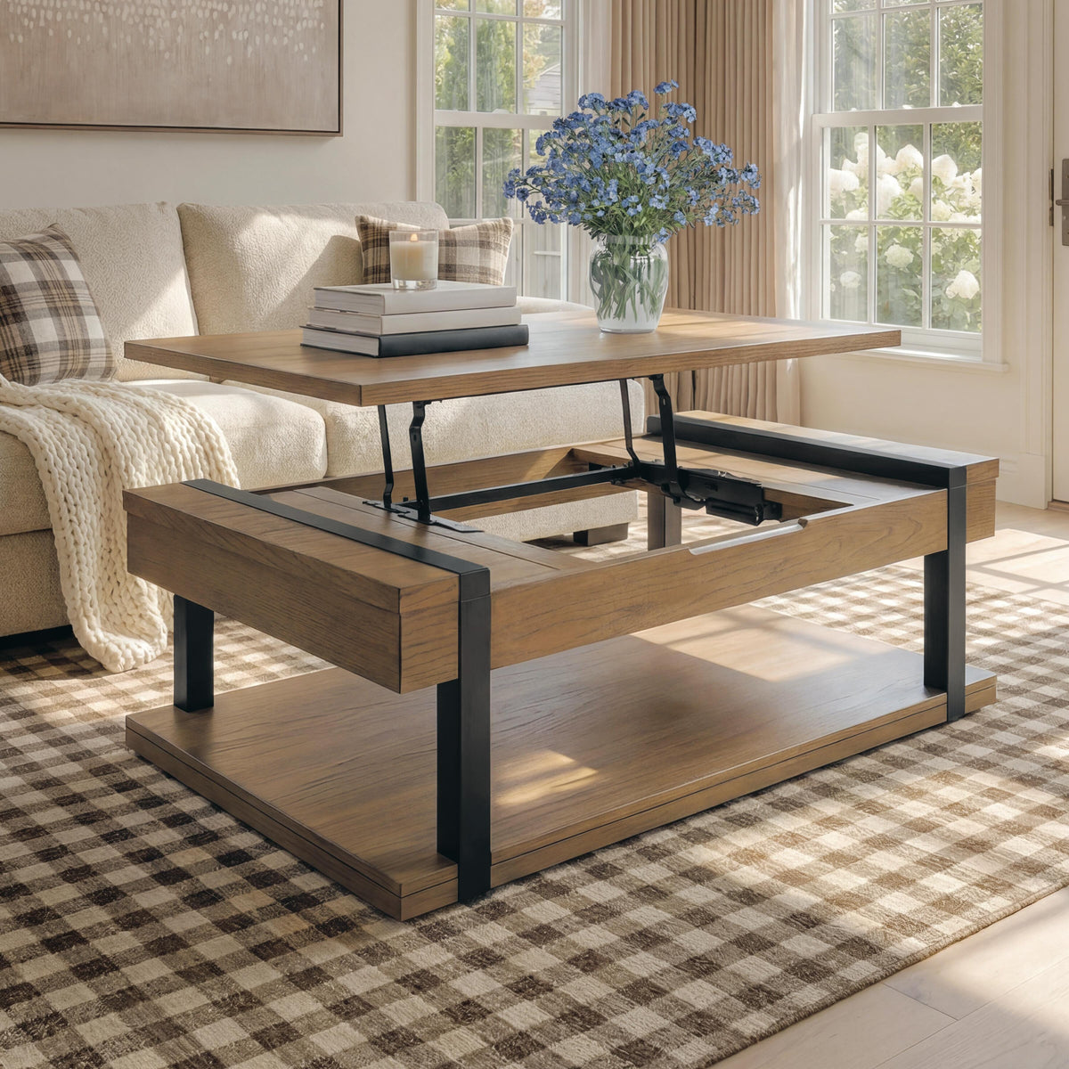 Jorannti Lift-Top Coffee Table