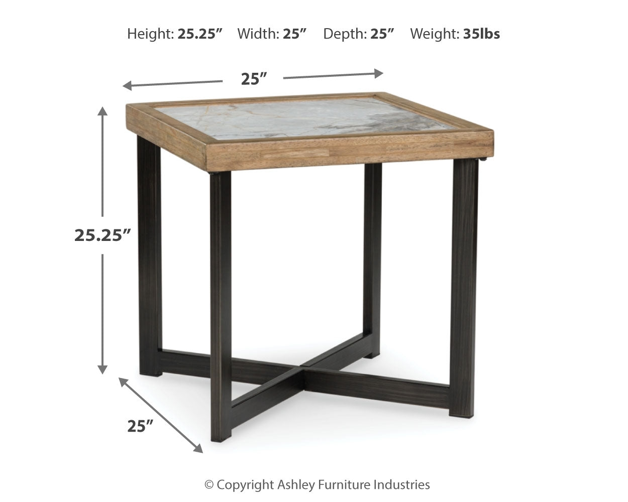 Montia End Table