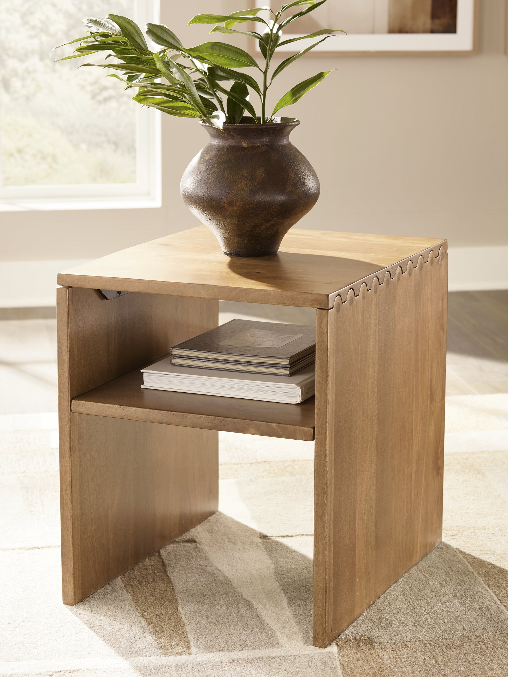 Auburndale Furniture Outlet - Ashley Furniture - Ella Grove End Table - Rectangular End Table - T639-3