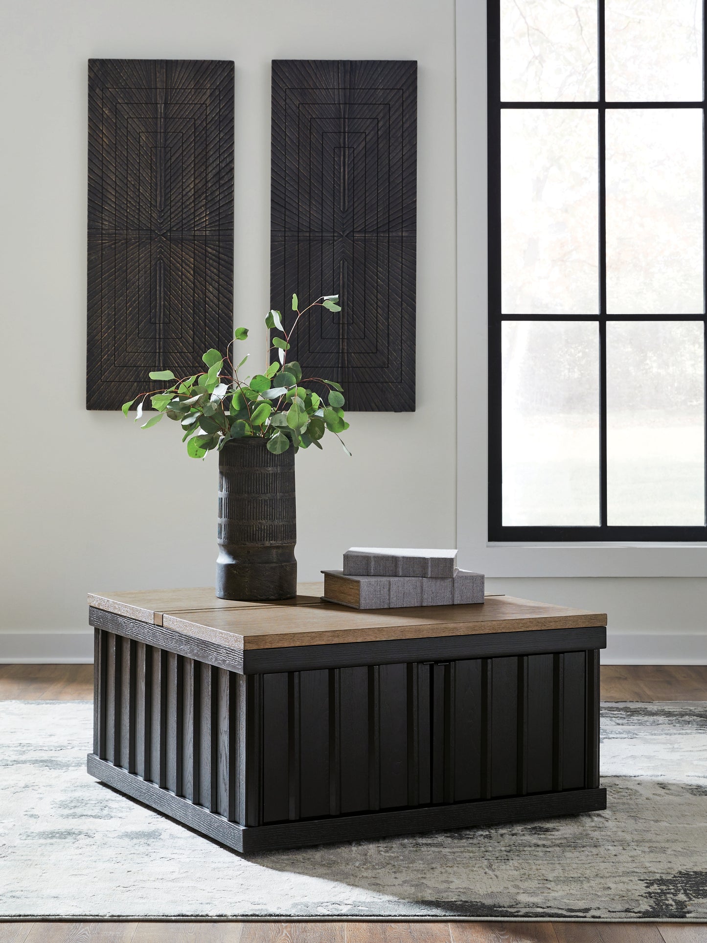 Auburndale Furniture Outlet - Ashley Furniture - Rylandyn Lift-Top Coffee Table - Lift Top Cocktail Table - T721-00