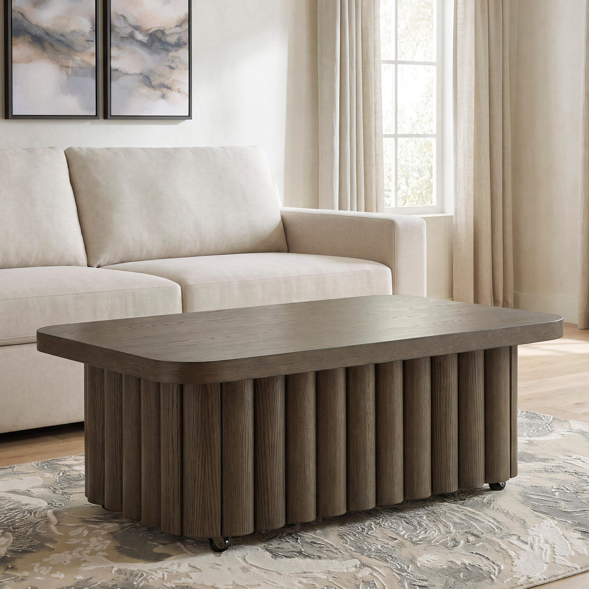 Auburndale Furniture Outlet - Ashley Furniture - Darimore Coffee Table - Rectangular Cocktail Table - T984-1