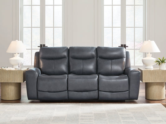 Auburndale Furniture Outlet - Ashley Furniture - Next Move Living Room - PWR Recliner/ADJ Headrest / Admiral - PCU1210013