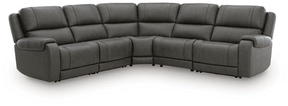 Auburndale Furniture Outlet - Ashley Furniture - 5Z - Pittson Sectional - 5-Piece Power Reclining Sectional - PCU12600S9