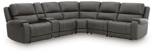 Auburndale Furniture Outlet - Ashley Furniture - 5Z - Pittson Sectional - 6-Piece Power Reclining Sectional - PCU12600S12