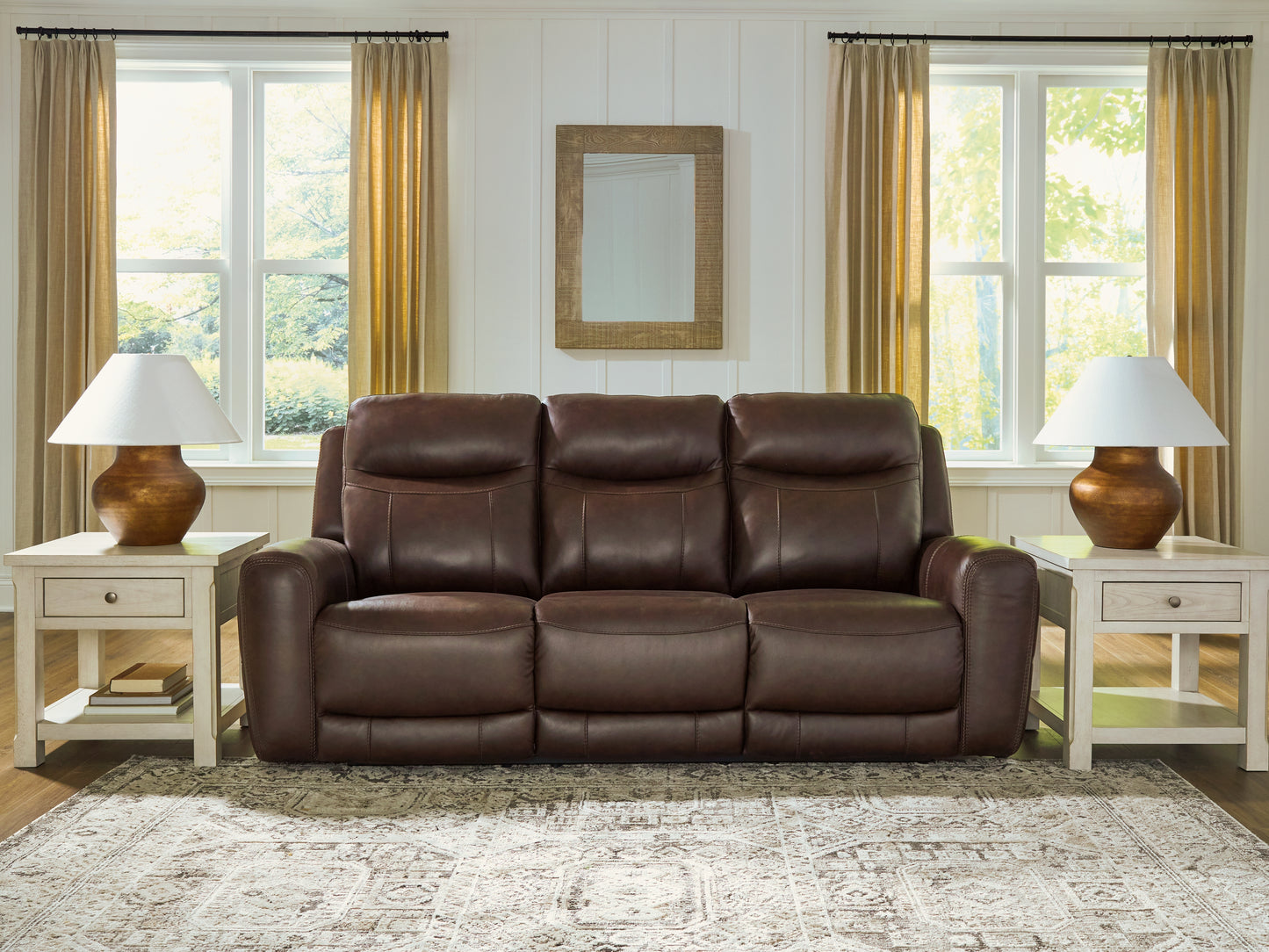 Auburndale Furniture Outlet - Ashley Furniture - Gravier Living Room - PWR REC Sofa with ADJ Headrest / Cordova - U1330115