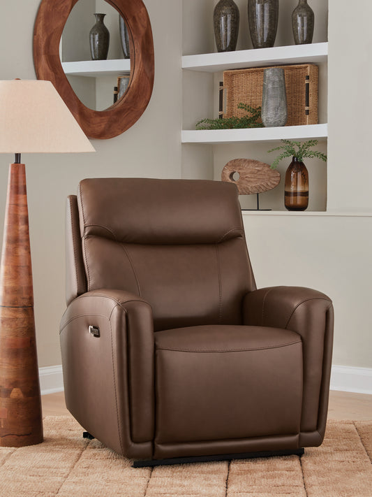 Auburndale Furniture Outlet - Ashley Furniture - Pincara Living Room - PWR AutoGlide REC/ADJ Headrest - PCU1380242