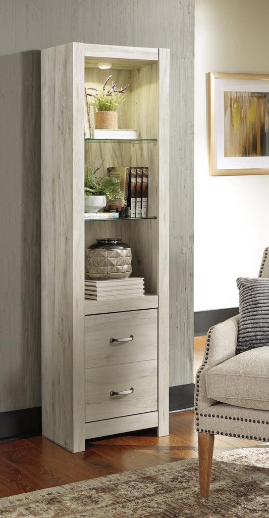 Auburndale Furniture Outlet - Ashley Furniture - Bellaby Entertainment Center - Bridge / Whitewash - W331-27
