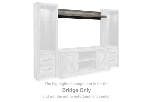 Auburndale Furniture Outlet - Ashley Furniture - Wynnlow Entertainment Center - Pier / Gray - W440-24