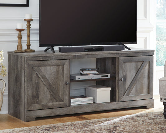 Auburndale Furniture Outlet - Ashley Furniture - Wynnlow TV Stand - 63" / Gray - W440-68