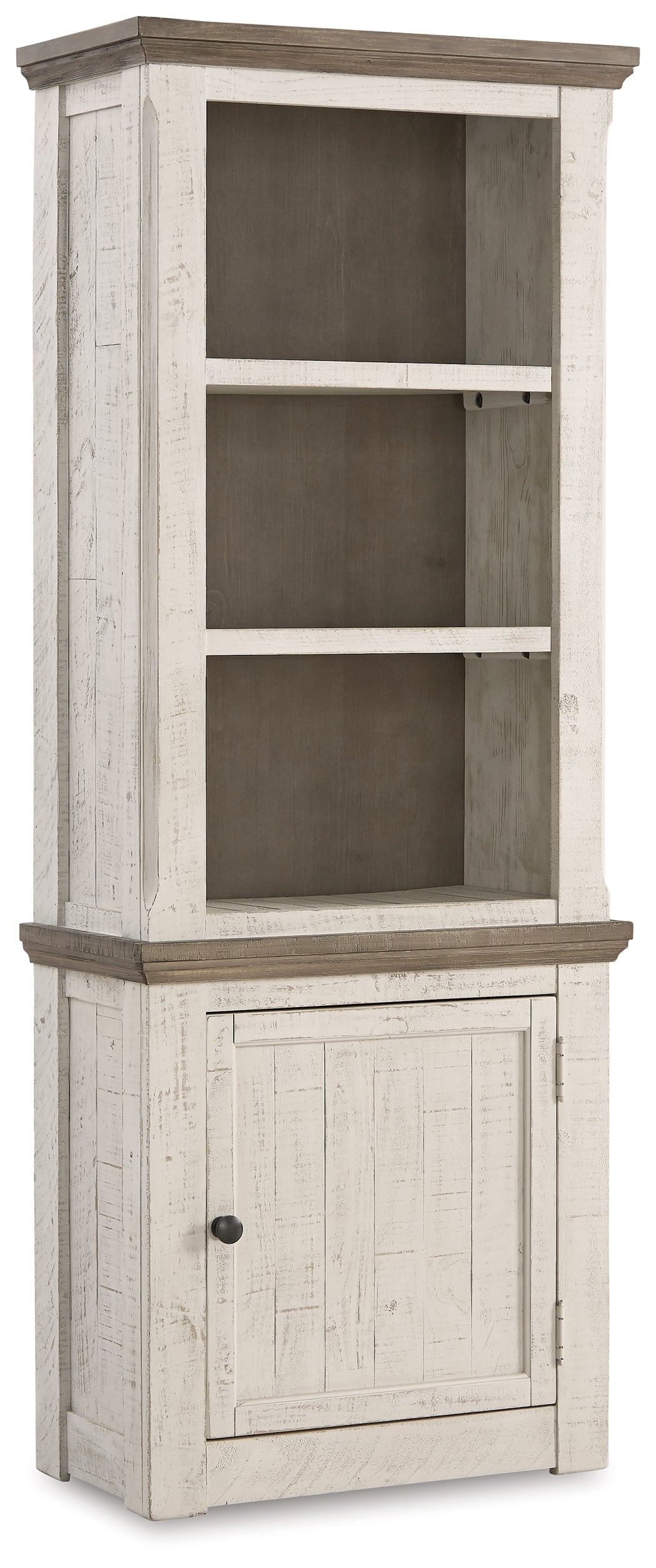 Auburndale Furniture Outlet - Ashley Furniture - Havalance Right Pier Cabinet - Right Pier Cabinet / Two-tone - W814-34